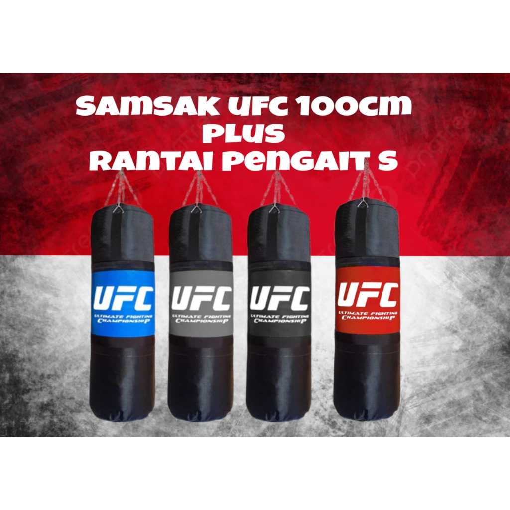 Samsak Beladiri Tinju MMA Muaythai 100cm - Sansak Muaythai Tinju MMA Murah Berkualitas - Samsak Tinj