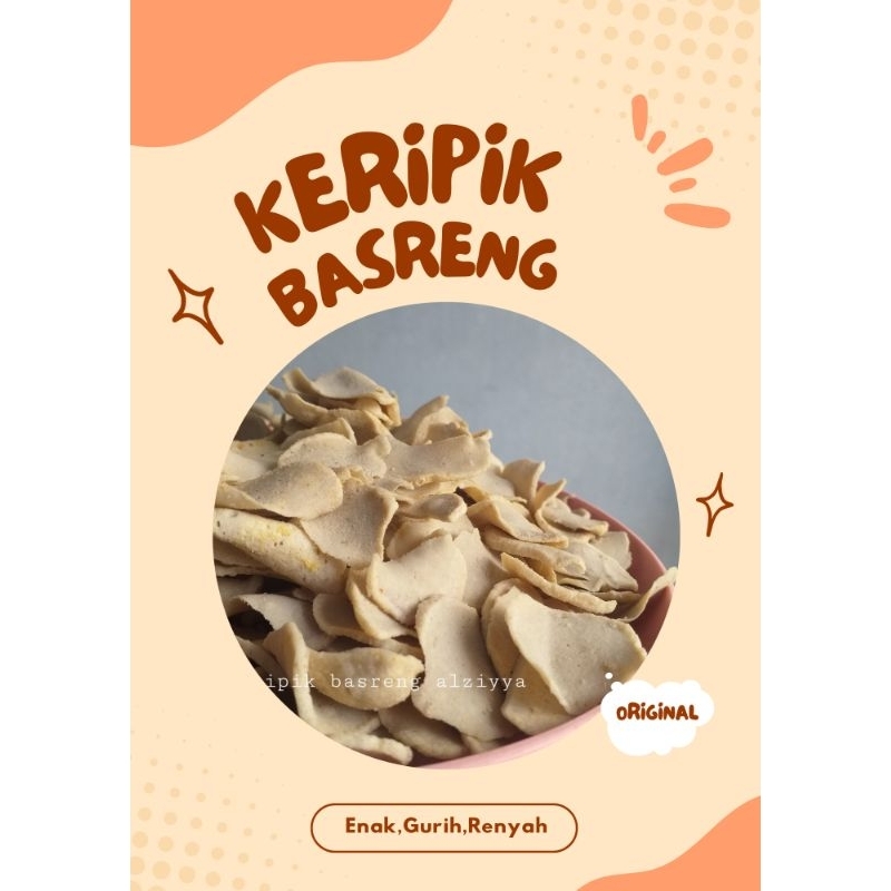 

Keripik Basreng Alziyya | Original 250 gram