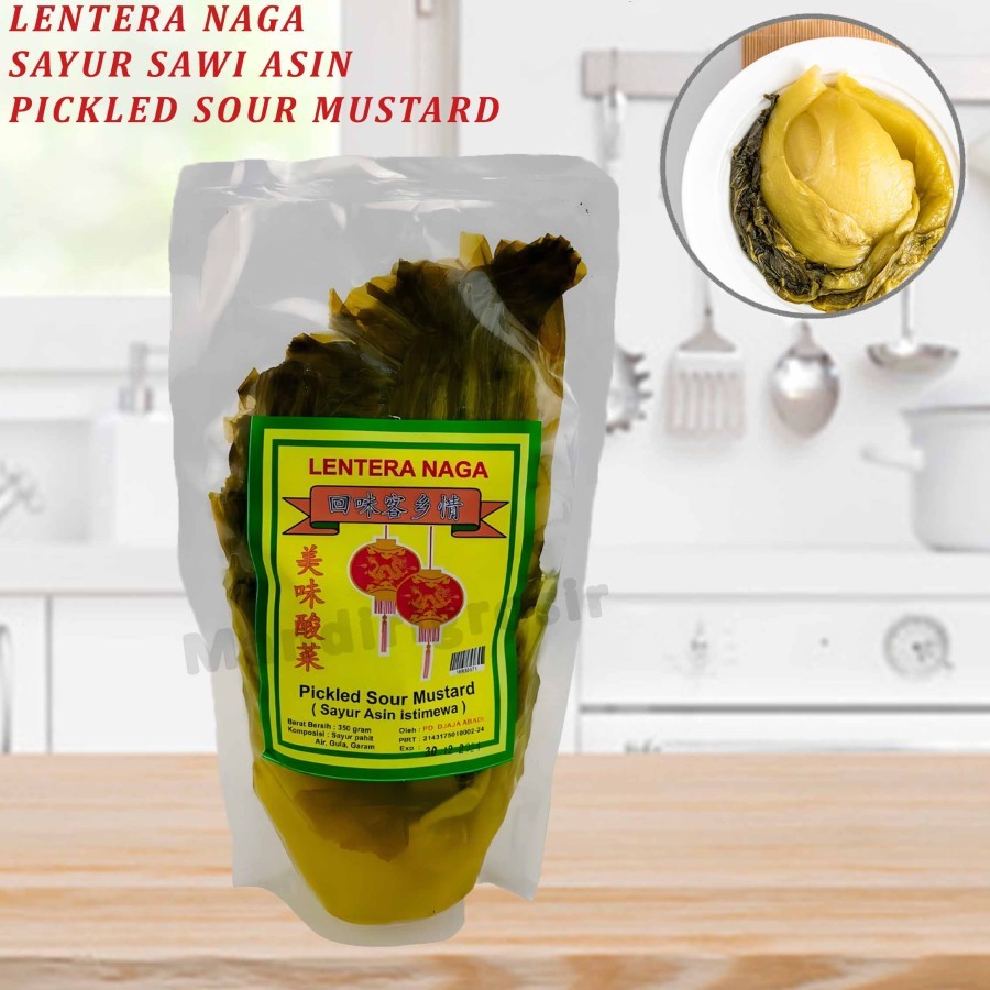 

Sayur Sawi Asin * Lentera Naga * Pickled Sour Mustard * 350ml
