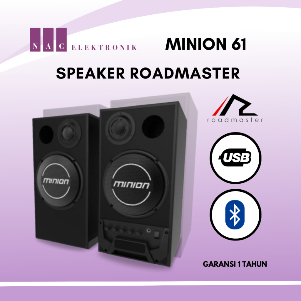 ROADMASTER SPEAKER AKTIF MINION 61