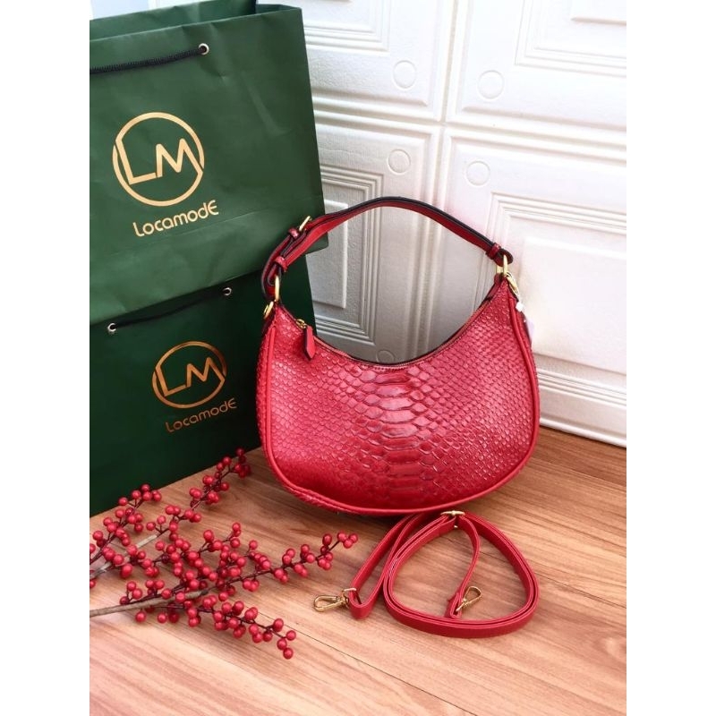 TAS WANITA FENDY GRAPHY NANO SNAKE IMPORT by LOCAMODE
