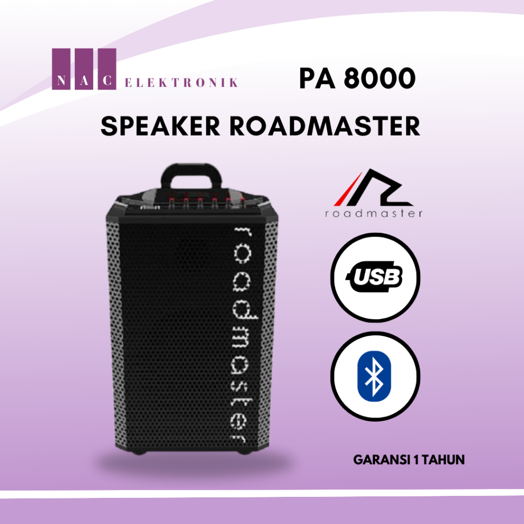 ROADMASTER SPEAKER AKTIF - PA 8000