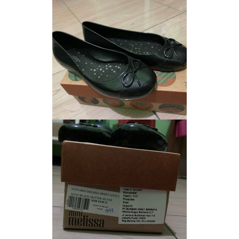 Flat shoes Mini Melissa ORI new #prelovedminimelissa #prelovedmelissa #prelovednewmelissa #minimelis