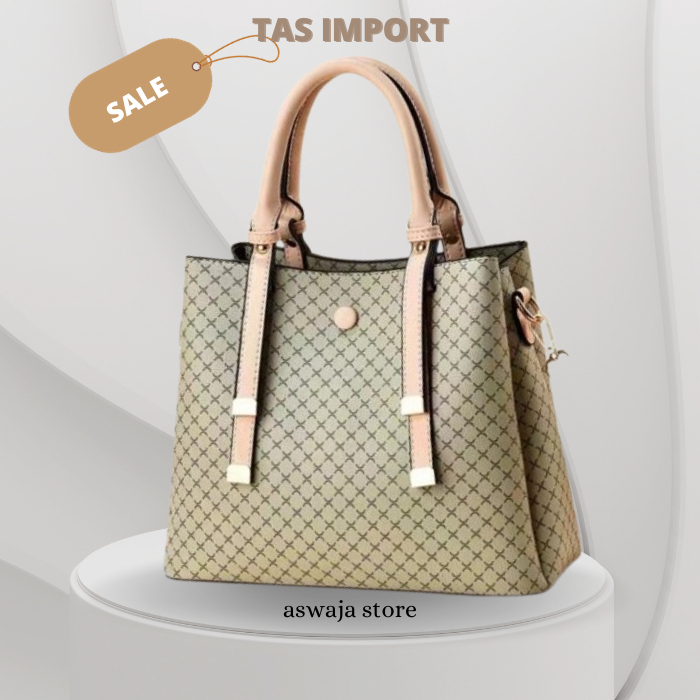 Ry320047 Tas kerja wanita elegan kantoran mewah import pesta kondangan pengajian ibu ibu cantik mode