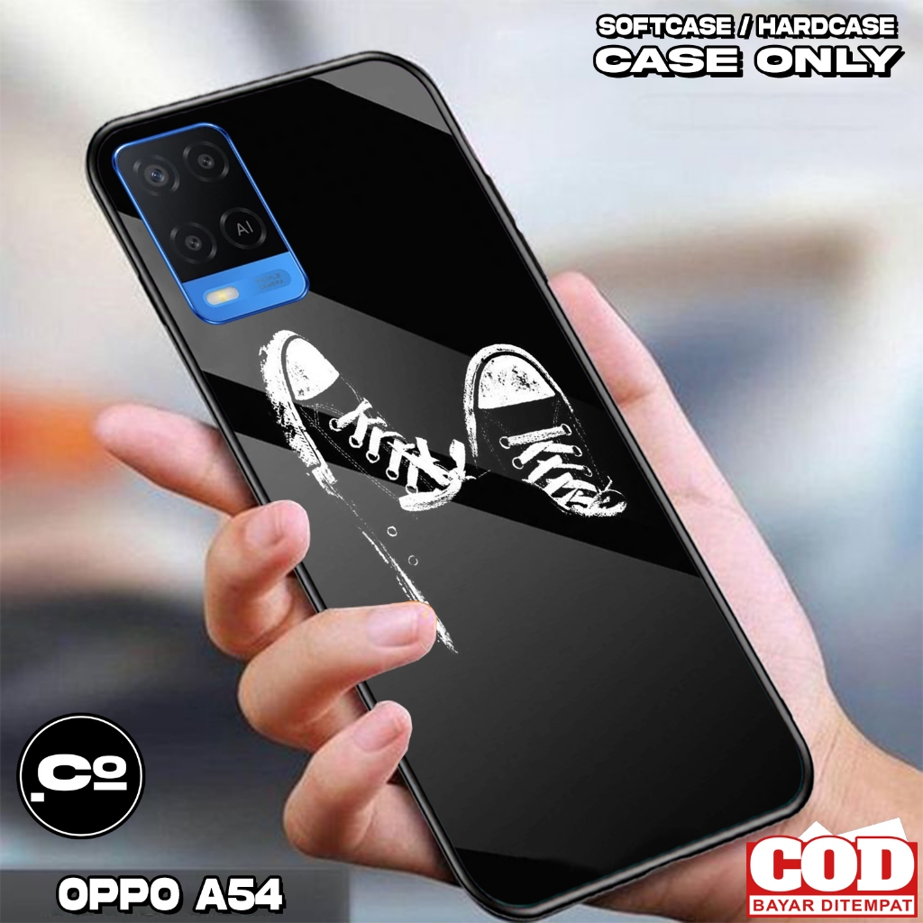 Case OPPO A54 - Casing OPPO A54 [ HITAM ] Silikon OPPO A54 - Kesing Hp - Casing Hp  - Case Hp - Case
