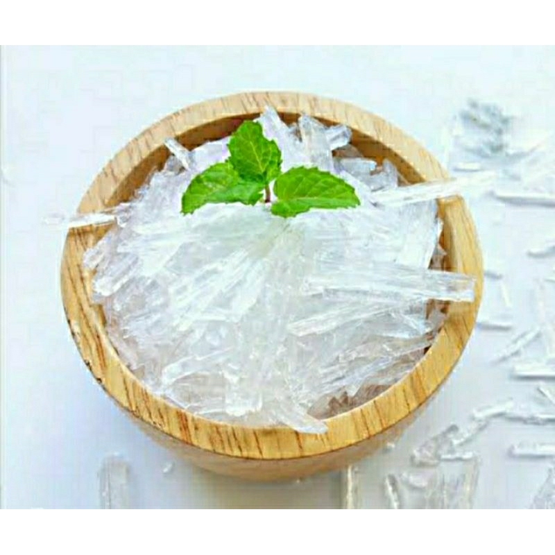 

PROMO menthol crystal food grade isi 100 gram
