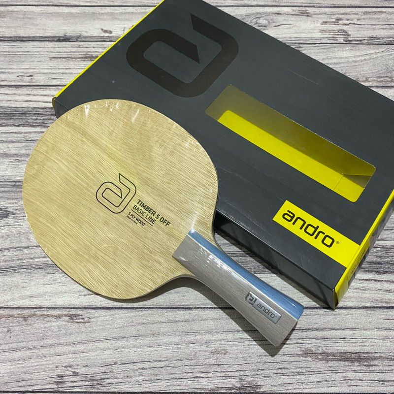 Kayu Bet Pingpong Tenis Meja Andro Timber 5 Off Basic Line Germany