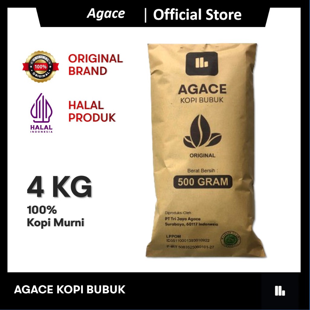 

Robusta Kopi Pahit Bubuk Halus 4 Kg 100% Kopi Murni