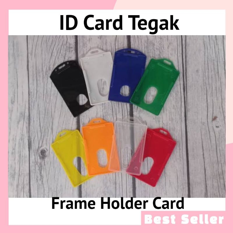 

Kotak Id Card Frame Holder Tempat Id Card 1 pack isi 10 pcs Bahan Plastik