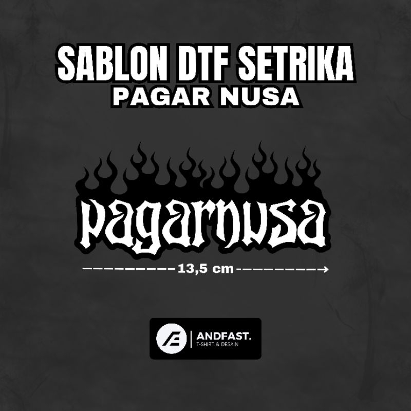 SABLON DTF SETRIKA PAGAR NUSA