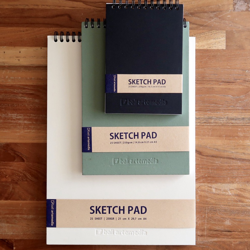 

Ready Sketch Pad Bali Artemedia A6 A5 A4 Sketchbook Drawing Pad Spiral S95