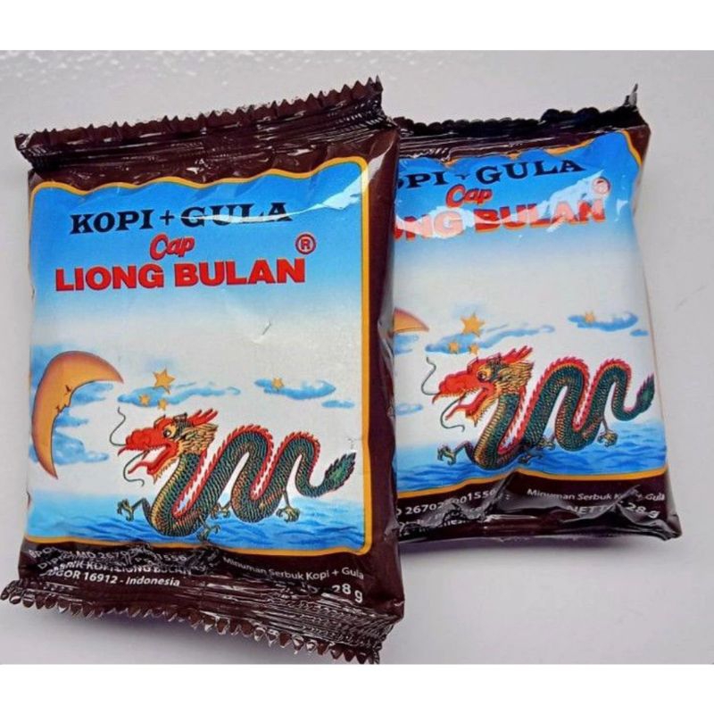 

Kopi + Gula liong bulan 10 pcs (1 renceng) khas bogor murah halal