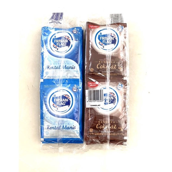 

BEST SELLER frisian flag susu kental manis isi6sachet