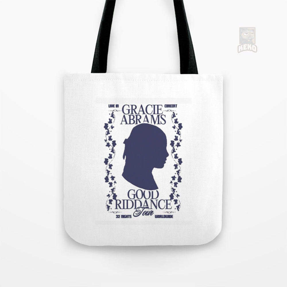Good Riddance Gracie Abrams Tote Bag Kanvas