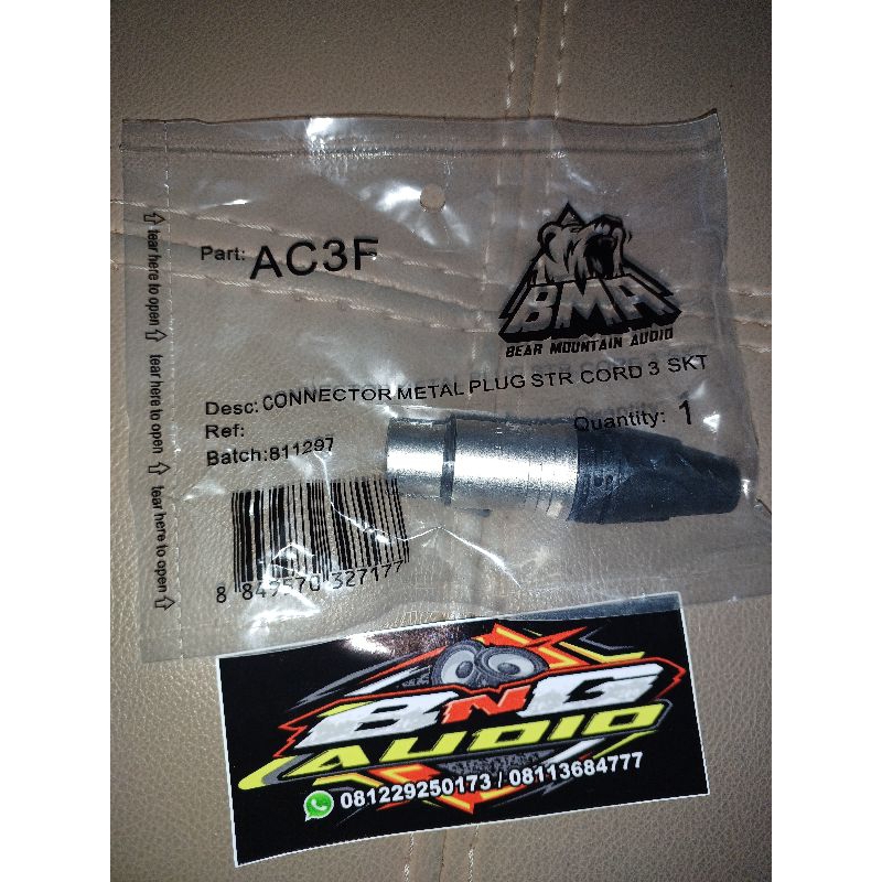 JACK XLR BMA FEMALE CEWEK