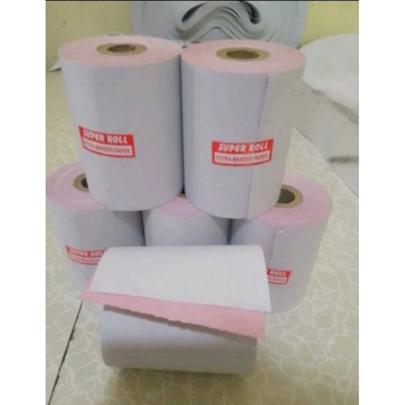 

Kertas Kasir NCR 2play 75x60 mm