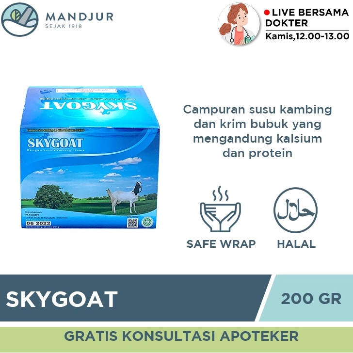 

FLASH SALE SKYGOAT SKY GOAT Susu Kambing Etawa Original Bubuk