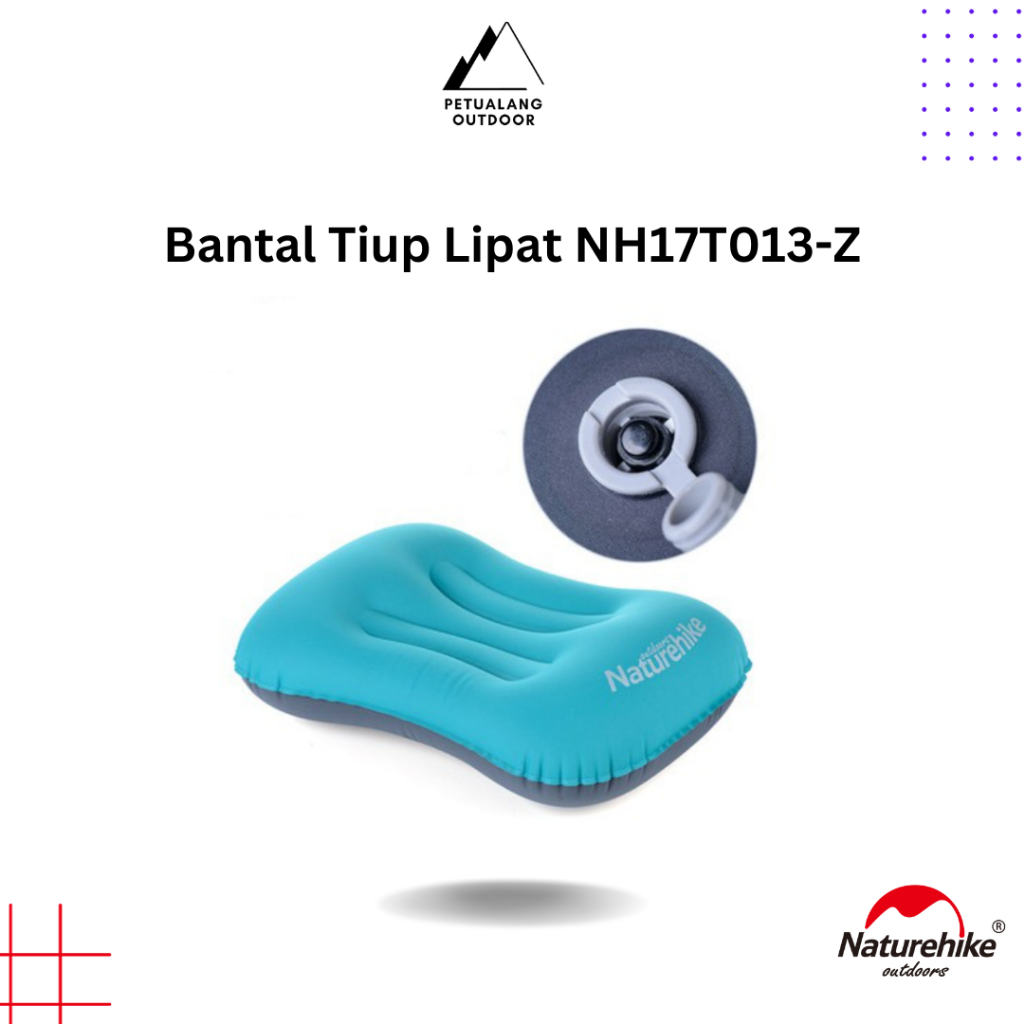 Naturehike Bantal Tiup NH17T013-Z dan NH18F018-Z