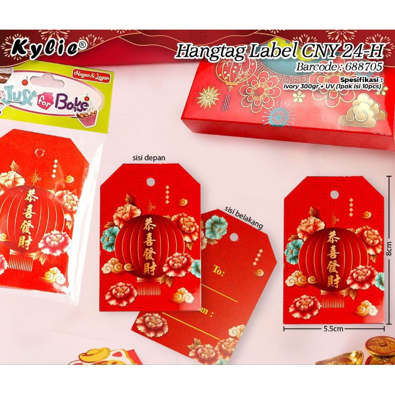 

hangtag CNY imlek label 24H