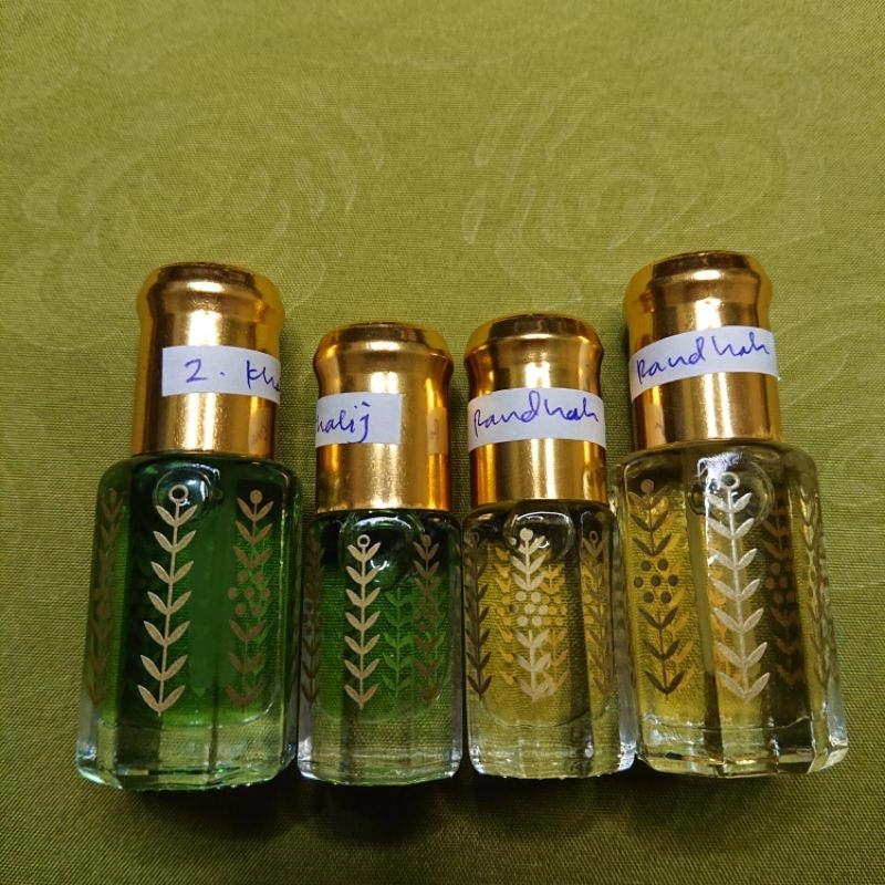 Parfum Al Khalij dan Raudhah murni bibit