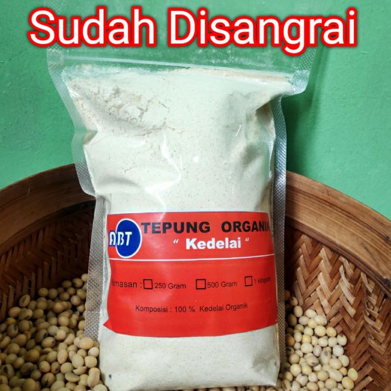 

Grosir Tepung Bubuk Kedelai Murni Organik 1 Kilogram MMN