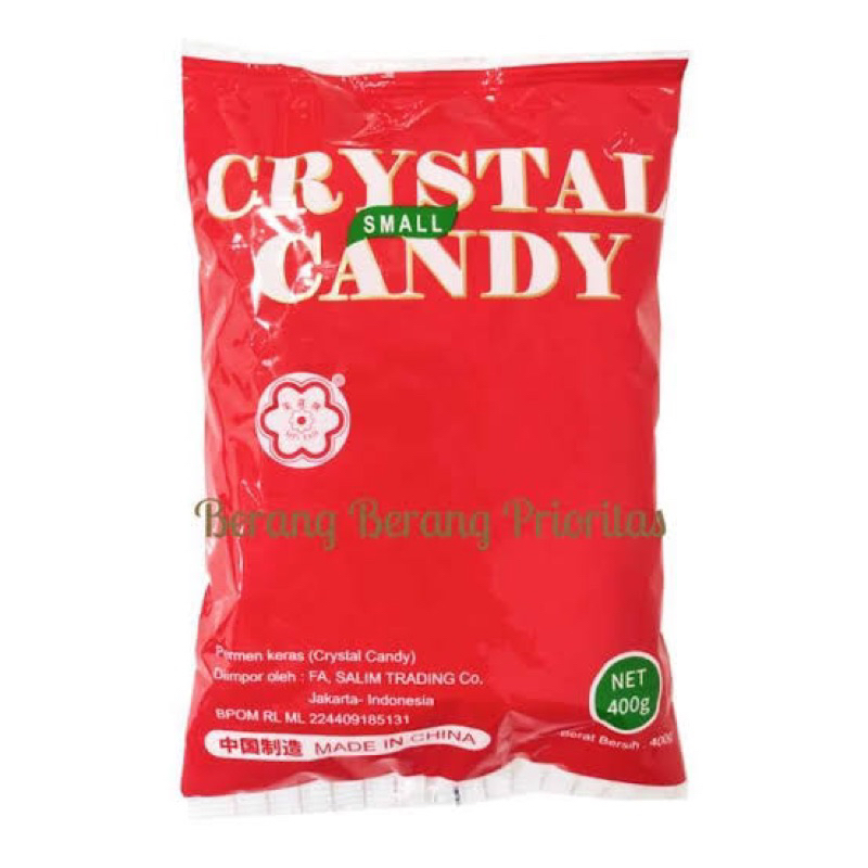

crystal small candy gula batu 400 gr