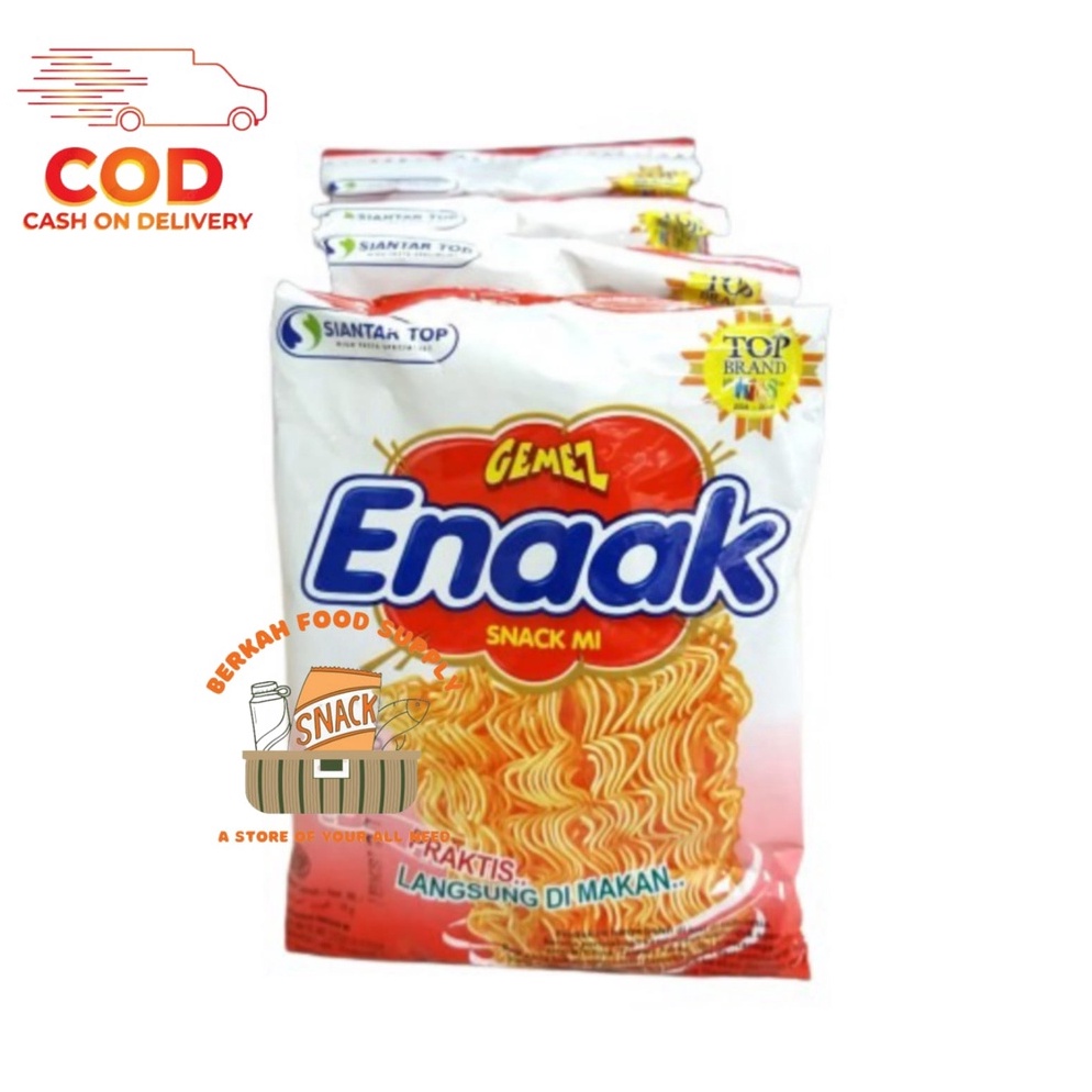 

ORIGINAL BERKAH MIE GEMEZ ENAAK Renceng isi 1 x 18gr Mie Gemes Enak Rencengan snack cemilan anak murah mie kriuk