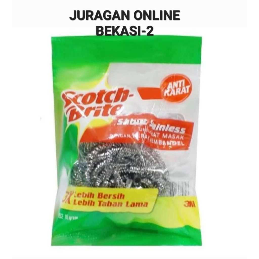 3M SCOTCH BRITE SABUT STAINLESS 15 GR