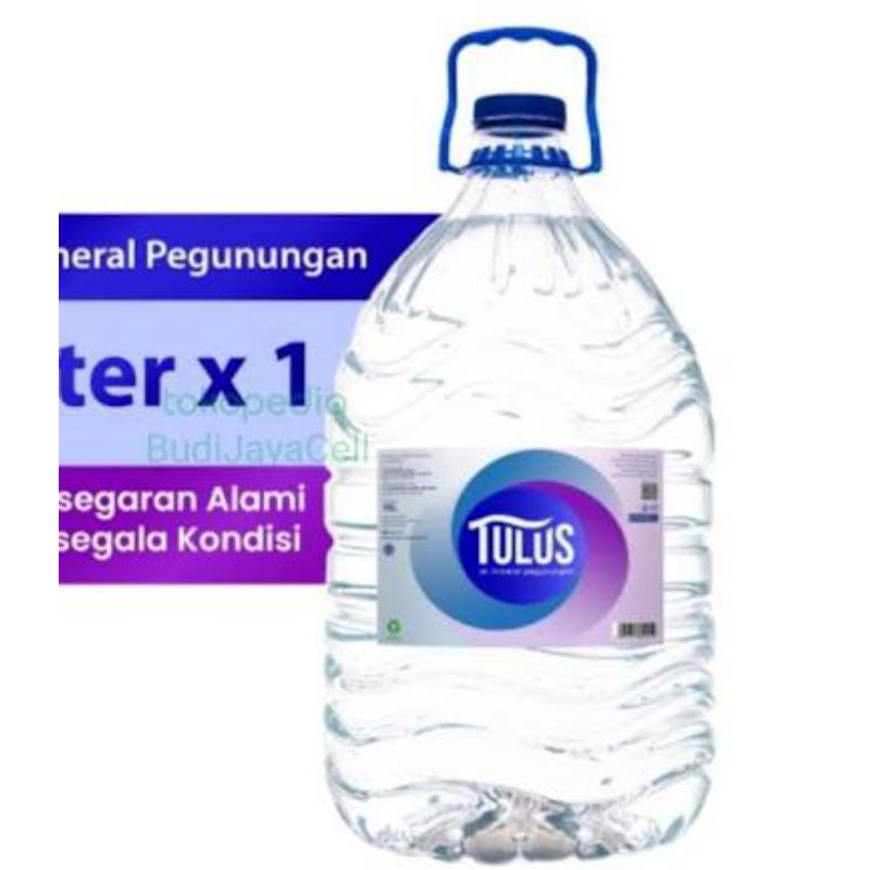 

Galon Tulus air minum mineral 16 L ORIGINAL GOJEK /GRAB ONLY