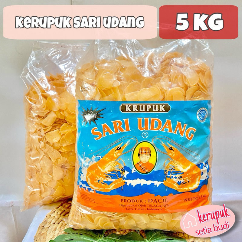 

KERUPUK UDANG SARI UDANG BESAR KERUPUK GADO GADO TAHU TEK DLL 1 BAL / 5 KG