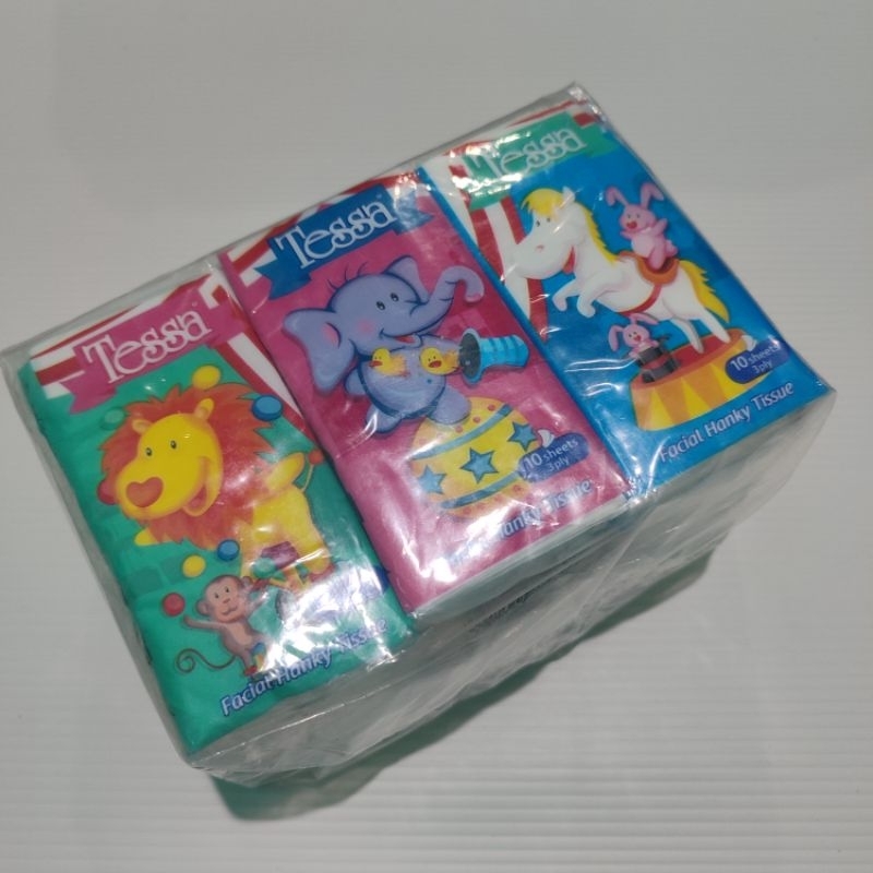 TISU KECIL ERGONOMIS TESSA / TISU TESSA KECIL / TISU TRAVEL