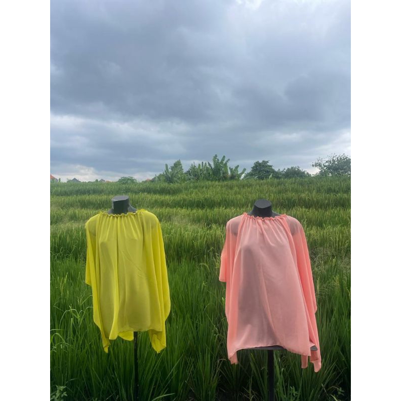 outer panjang tanpa lengan