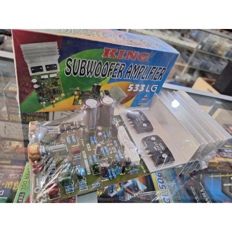 SUBWOOFER AKTIF KIT Audio Profesional KING 533lg sanken