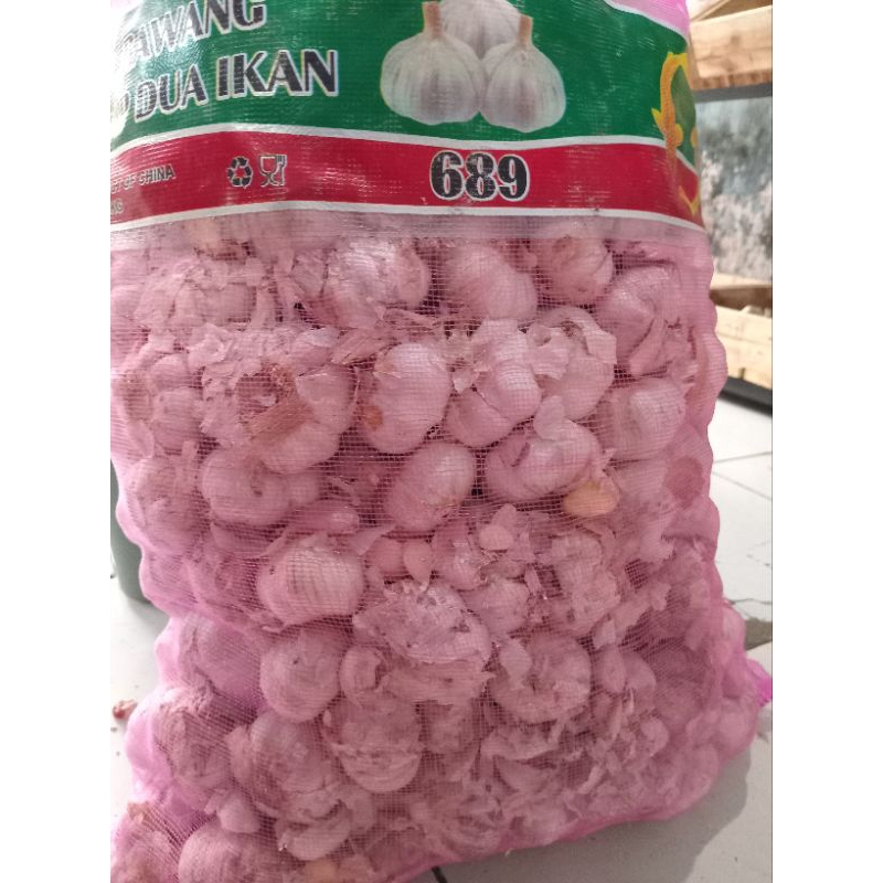 

Bawang Putih Kotor 1 Karung isi 20 kg