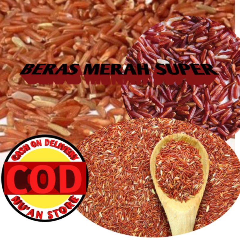 

BERAS MERAH SUPER Kemasan 1kg