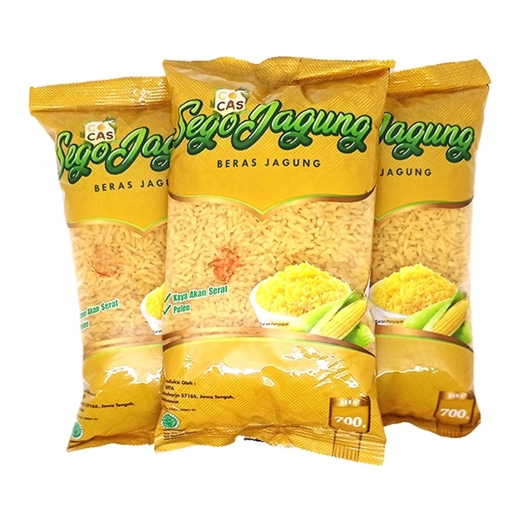 

TWLY4342 KODE 77 Sego Jagung 7gr Rendah Kalori Beras Jagung Alami
