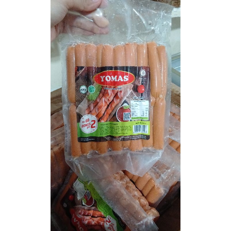 

SOSIS YOMAS 62 PCS