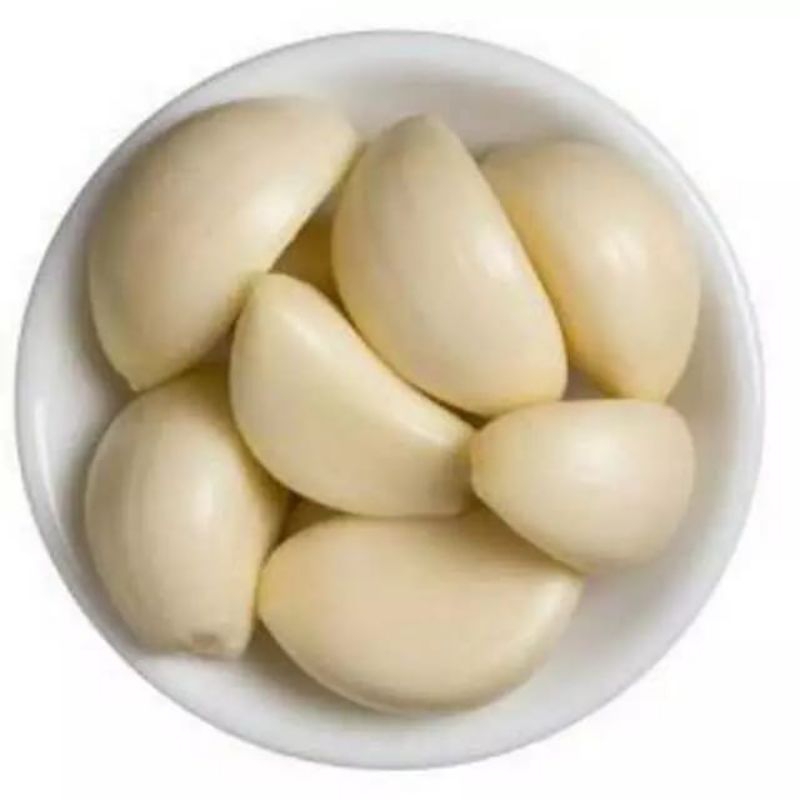 

bawang putih kupas 250gr