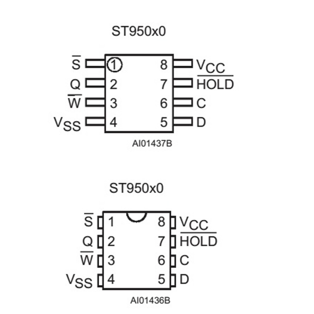 Original ST 95010 ST95010 EEPROM Flash Memory