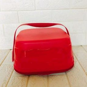 Cake taker ungu - merah- hijau