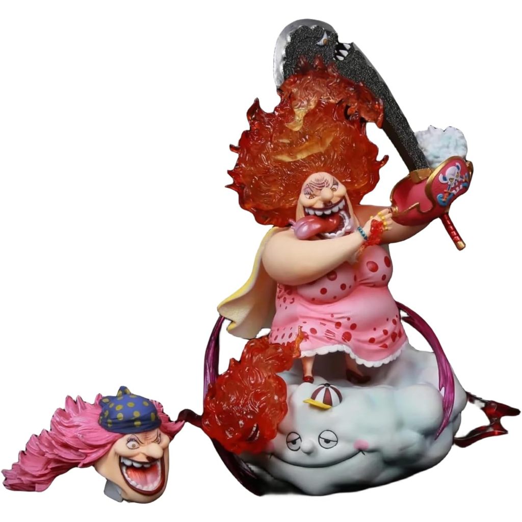 action figure one piece diorama big mom 2 kepala