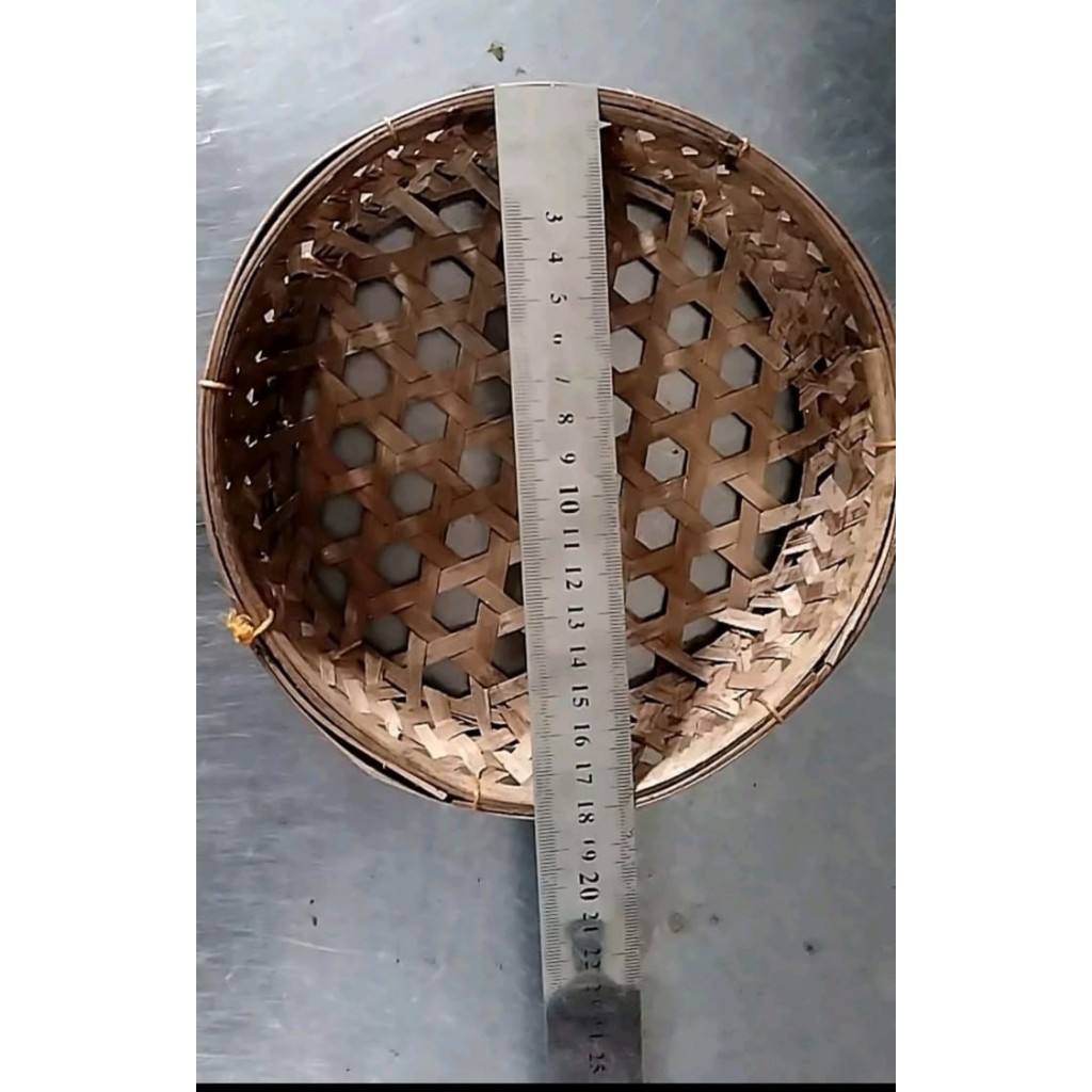 tempat sodan pindang anyaman bambu tatakan multifungsi