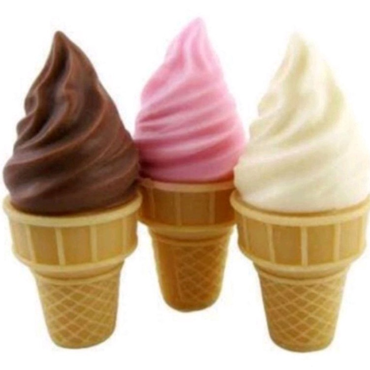 

LDJW4247 Stok terbaru 5 pcs 5 pack Cone Ice Cream MCD Cone Es krim MCD