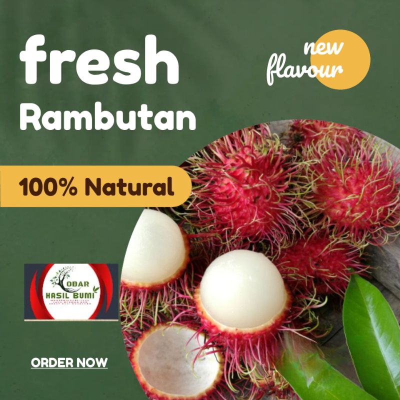 

Rambutan manis dan segar 1kg