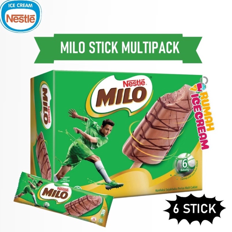 

HQDY8644 GROSIR Ice Cream Milo Multipack Nestle Milo Stick