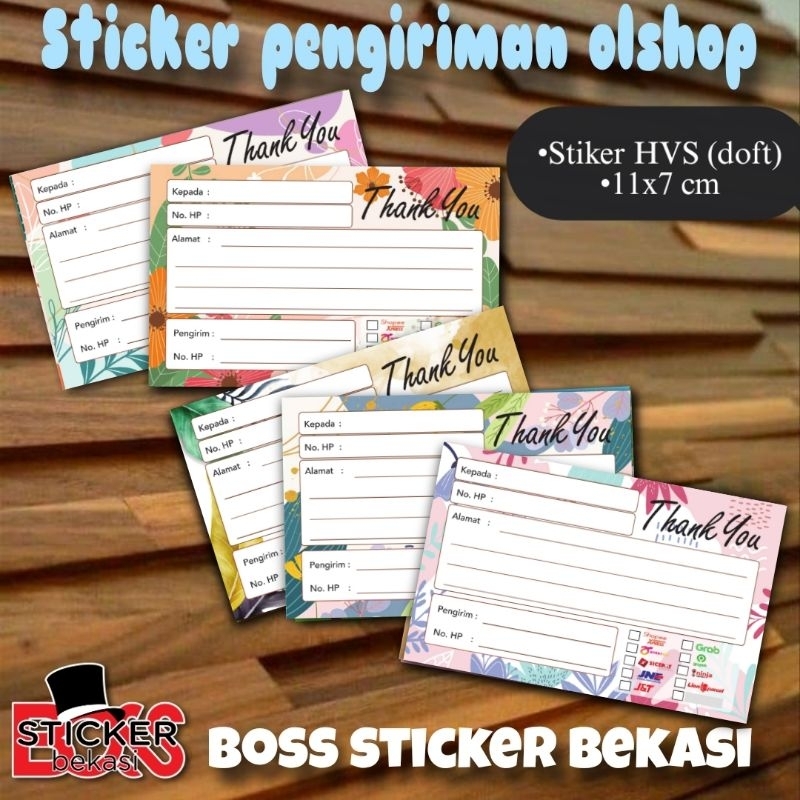 

(50 pvs) STIKER LABEL PENGIRIMAN ONLINE SHOP MURAH/STIKER PENGIRIMAN OLSHOP-NEW PRODUK