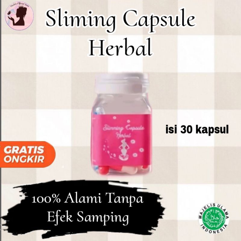 slimming capsule herbal isi 30 kapsul