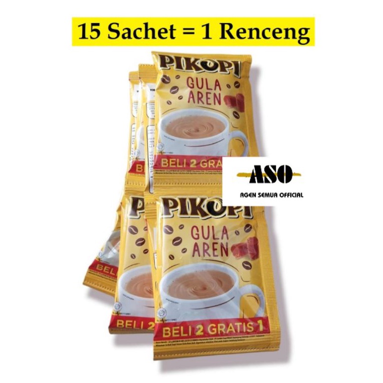 

XXPV4884 KODE 77 PIKOPI GULA AREN isi 15 sachet produk dari kopi kapal api RENCENG