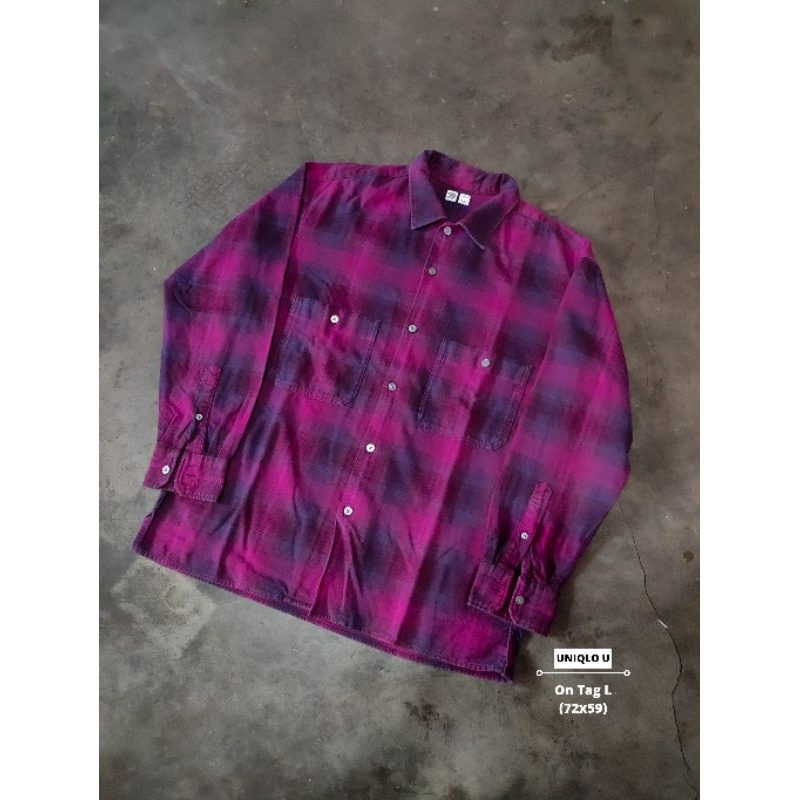 Flannel Veterano Uniqlo U Second