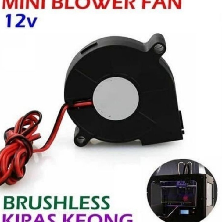 Harga Spesial Hari Ini 5v 12v 24v Turbo Mini Blower Fan Kipas Keong Brushless 515 Lampu Biled Motor 